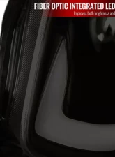 Spec-D LED Bar Projector Headlights w/ Sequential Turn Signals (Black Housing/Smoked Lens) Infiniti G35 2003-2007                                     - LHP-G35032SM-SQ-RS - Image 6