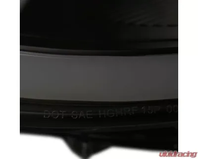 Spec-D LED Bar Projector Headlights w/ Sequential Turn Signals (Black Housing/Smoked Lens) Infiniti G35 2003-2007 - LHP-G35032SM-SQ-RS