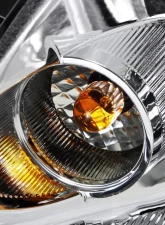 Spec-D Halo Projector Headlights (Chrome Housing/Clear Lens) Infiniti G35 2005-2006                                     - LHP-G35054-TM - Image 8