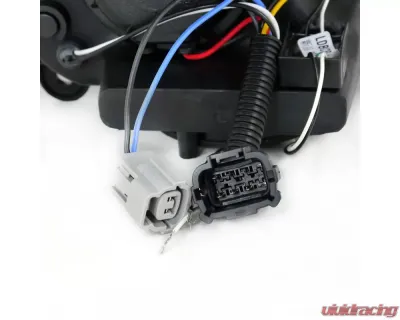 Spec-D Halo Projector Headlights w/ LED Light Strip (Glossy Black Housing/Smoke Lens) Infiniti G35 2005-2006 - LHP-G35054G-TM