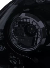 Spec-D Dual Halo Projector Headlights (Glossy Black Housing/Smoked Lens) Volkswagen Jetta | Golf | Rabbit 2006-2010                                     - LHP-GLF05G-TM - Image 5