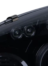 Spec-D Dual Halo Projector Headlights (Glossy Black Housing/Smoked Lens) Volkswagen Jetta | Golf | Rabbit 2006-2010                                     - LHP-GLF05G-TM - Image 6