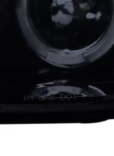 Spec-D Dual Halo Projector Headlights (Glossy Black Housing/Smoked Lens) Volkswagen Jetta | Golf | Rabbit 2006-2010                                     - LHP-GLF05G-TM - Image 8