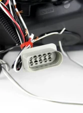 Spec-D Dual Halo Projector Headlights (Glossy Black Housing/Smoked Lens) Volkswagen Jetta | Golf | Rabbit 2006-2010                                     - LHP-GLF05G-TM - Image 10