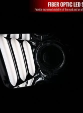 Spec-D LED Bar Projector Headlights (Chrome Housing/Clear Lens) Ford Mustang 2005-2009                                     - LHP-MST05-G2-TM - Image 2