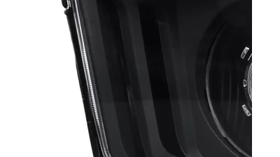 Spec-D H1 Projector Headlights (Matte Black Housing/Clear Lens) Ford Mustang 2005-2009                                     - LHP-MST05JM-RS - Image 4