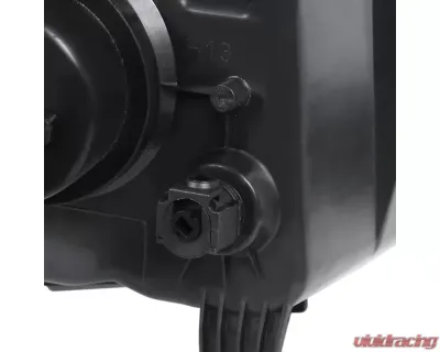 Spec-D H1 Projector Headlights (Matte Black Housing/Clear Lens) Ford Mustang 2005-2009 - LHP-MST05JM-RS