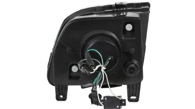 Spec-D H1 Projector Headlights (Matte Black Housing/Clear Lens) Ford Mustang 2005-2009                                     - LHP-MST05JM-RS - Image 9