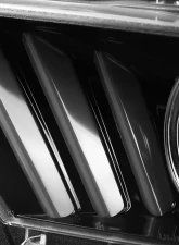 Spec-D LED Bar Projector Headlights w/ Sequential Turn Signals (Jet Black Housing/Clear Lens) Ford Mustang 2010-2014                                     - LHP-MST10BK-V2-TM - Image 4