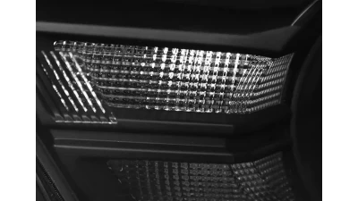 Spec-D Retrofit Style Projector Headlights (Matte Black Housing/Clear Lens) Ford Mustang 2010-2014                                     - LHP-MST10JM-RS - Image 3