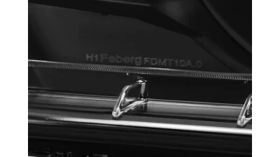 Spec-D Retrofit Style Projector Headlights (Matte Black Housing/Clear Lens) Ford Mustang 2010-2014                                     - LHP-MST10JM-RS - Image 5