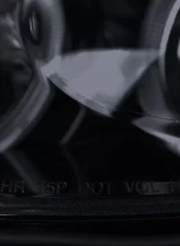 Spec-D Dual Halo Projector Headlights (Glossy Black Housing/Smoked Lens) Dodge Neon 2003-2005                                     - LHP-NEO03G-TM - Image 6