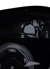 Spec-D Dual Halo Projector Headlights (Glossy Black Housing/Smoked Lens) Dodge Neon 2003-2005                                     - LHP-NEO03G-TM - Image 7