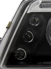 Spec-D Dual Halo Projector Headlights (Matte Black Housing/Clear Lens) Volkswagen Passat 2001-2005                                     - LHP-PAS01JM-TM - Image 5