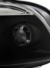 Spec-D Dual Halo Projector Headlights (Matte Black Housing/Clear Lens) Volkswagen Passat 2001-2005                                     - LHP-PAS01JM-TM - Image 6