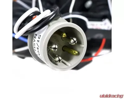 Spec-D Dual Halo Projector Headlights (Matte Black Housing/Clear Lens) Volkswagen Passat 1997-2000 - LHP-PAS97JM-TM