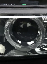 Spec-D Dual Halo Projector Headlights (Chrome Housing/Smoked Lens) Chevrolet 1999-2006                                     - LHP-SIV99G-RS - Image 3