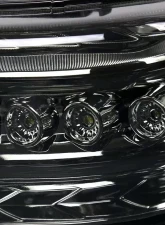 Spec-D Dual Halo Projector Headlights (Chrome Housing/Smoked Lens) Chevrolet 1999-2006                                     - LHP-SIV99G-RS - Image 5