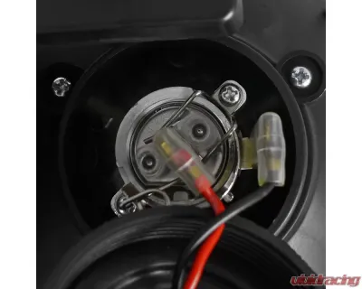 Spec-D Dual Halo Projector Headlights (Chrome Housing/Smoked Lens) Chevrolet 1999-2006 - LHP-SIV99G-RS