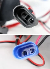 Spec-D Dual Halo Projector Headlights (Chrome Housing/Smoked Lens) Chevrolet 1999-2006                                     - LHP-SIV99G-RS - Image 9