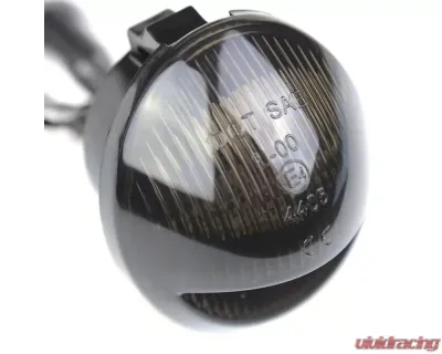 Spec-D Rear LED License Plate Lights (Glossy Black Housing/Smoked Lens) Ford F-150 2001-2014 - LIC-F15001GLED-VS