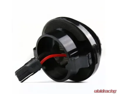 Spec-D Rear LED License Plate Lights (Glossy Black Housing/Smoked Lens) Ford F-150 2001-2014 - LIC-F15001GLED-VS