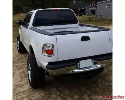 Spec-D Rear LED License Plate Lights (Glossy Black Housing/Smoked Lens) Ford F-150 2001-2014 - LIC-F15001GLED-VS