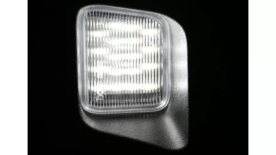 Spec-D Rear LED License Plate Lights (Chrome Housing/Clear Lens) Dodge Ram 2003-2019                                     - LIC-RAM03CLED-VS - Image 2