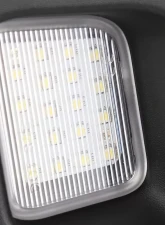 Spec-D Chrome Housing/Clear Lens Rear LED License Plate Lights Dodge RAM 2003-2019                                     - LIC-RAM03CLED-VS - Image 4
