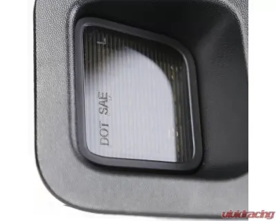 Spec-D Glossy Black Housing/Smoke Lens Rear LED License Plate Lights Dodge RAM 2003-2021 - LIC-RAM03GLED-VS