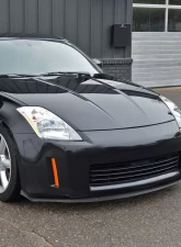 Spec-D Matte Black Polypropylene Front Bumper Lip Kit Nissan 350Z 2006-2008                                     - LPF-350Z03BK-V2-PQ - Image 10