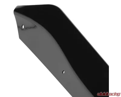 Spec-D Glossy Black | Red Trim Polypropylene Front Bumper Lip Kit Nissan 350Z 2003-2005 - LPF-350Z03GB-RD-PQ