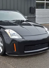 Spec-D Glossy Black Polypropylene Front Bumper Lip Splitter Kit Nissan 350Z 2006-2008                                     - LPF-350Z03GB-V2-PQ - Image 10