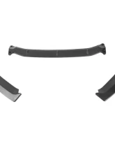 Spec-D Matte Black Polypropylene Front Bumper Lip Splitter Kit Audi A4 | S4 2017-2018                                     - LPF-A417BK-PQ - Image 7