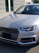 Spec-D Matte Black Polypropylene Front Bumper Lip Splitter Kit Audi A4 | S4 2017-2018                                     - LPF-A417BK-PQ - Image 10