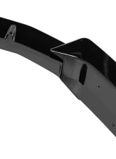 Spec-D Glossy Black Polypropylene Front Bumper Lip Splitter Kit Audi A4 | S4 2017-2018                                     - LPF-A417GB-PQ - Image 4