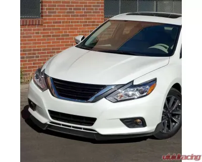 Spec-D Matte Black Polypropylene Front Bumper Lip Splitter Kit Nissan Altima 2016-2018 - LPF-ALT16BK-PQ
