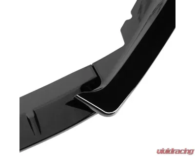 Spec-D Glossy Black Polypropylene Front Bumper Lip Splitter Kit Nissan Altima 2016-2018 - LPF-ALT16GB-PQ
