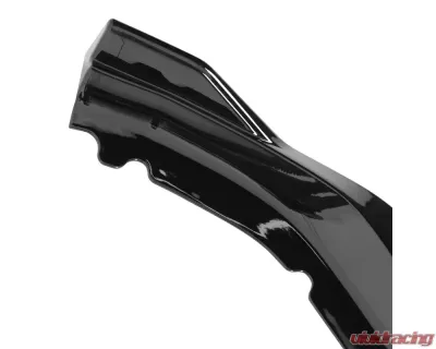 Spec-D Glossy Black Polypropylene Front Bumper Lip Splitter Kit Nissan Altima 2016-2018 - LPF-ALT16GB-PQ