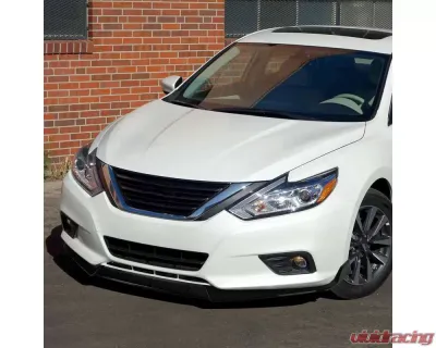 Spec-D Glossy Black Polypropylene Front Bumper Lip Splitter Kit Nissan Altima 2016-2018 - LPF-ALT16GB-PQ