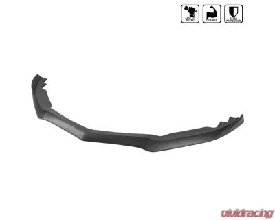 Spec-D Matte Black Polypropylene Front Bumper Lip Kit Cadillac ATS 2015-2018 - LPF-ATS15BK-AK