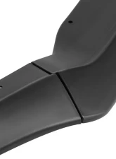 Spec-D Matte Black Polypropylene Front Bumper Lip Kit Cadillac ATS 2015-2018                                     - LPF-ATS15BK-AK - Image 4
