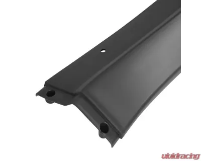 Spec-D Matte Black Polypropylene Front Bumper Lip Kit Cadillac ATS 2015-2018 - LPF-ATS15BK-AK