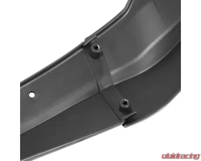 Spec-D Matte Black Polypropylene Front Bumper Lip Kit Cadillac ATS 2015-2018 - LPF-ATS15BK-AK