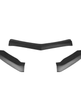 Spec-D Matte Black Polypropylene Front Bumper Lip Kit Cadillac ATS 2015-2018                                     - LPF-ATS15BK-AK - Image 7