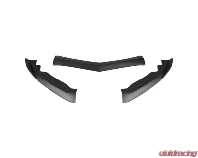 Spec-D Matte Black Polypropylene Front Bumper Lip Kit Cadillac ATS 2015-2018 - LPF-ATS15BK-AK