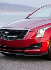 Spec-D Matte Black Polypropylene Front Bumper Lip Kit Cadillac ATS 2015-2018                                     - LPF-ATS15BK-AK - Image 10