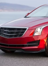 Spec-D Glossy Black Polypropylene 3PC Front Bumper Lip Set Cadillac ATS 2015-2018                                     - LPF-ATS15GB-AK - Image 10