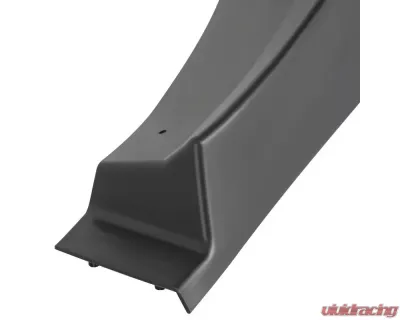 Spec-D Matte Black Polypropylene  Front Bumper Lip Splitter Kit Mercedes Benz W204 2012-2014 - LPF-BW20412BK-PQ