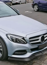 Spec-D Matte Black Polypropylene  Front Bumper Lip Splitter Kit Mercedes Benz W204 2012-2014                                     - LPF-BW20412BK-PQ - Image 10